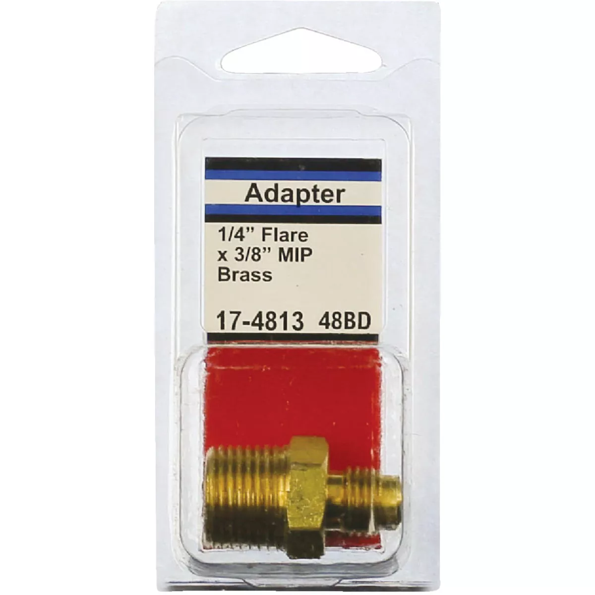 Lasco 1/4 In. M x 3/8 In. MPT Brass Flare Adapter - photo 2