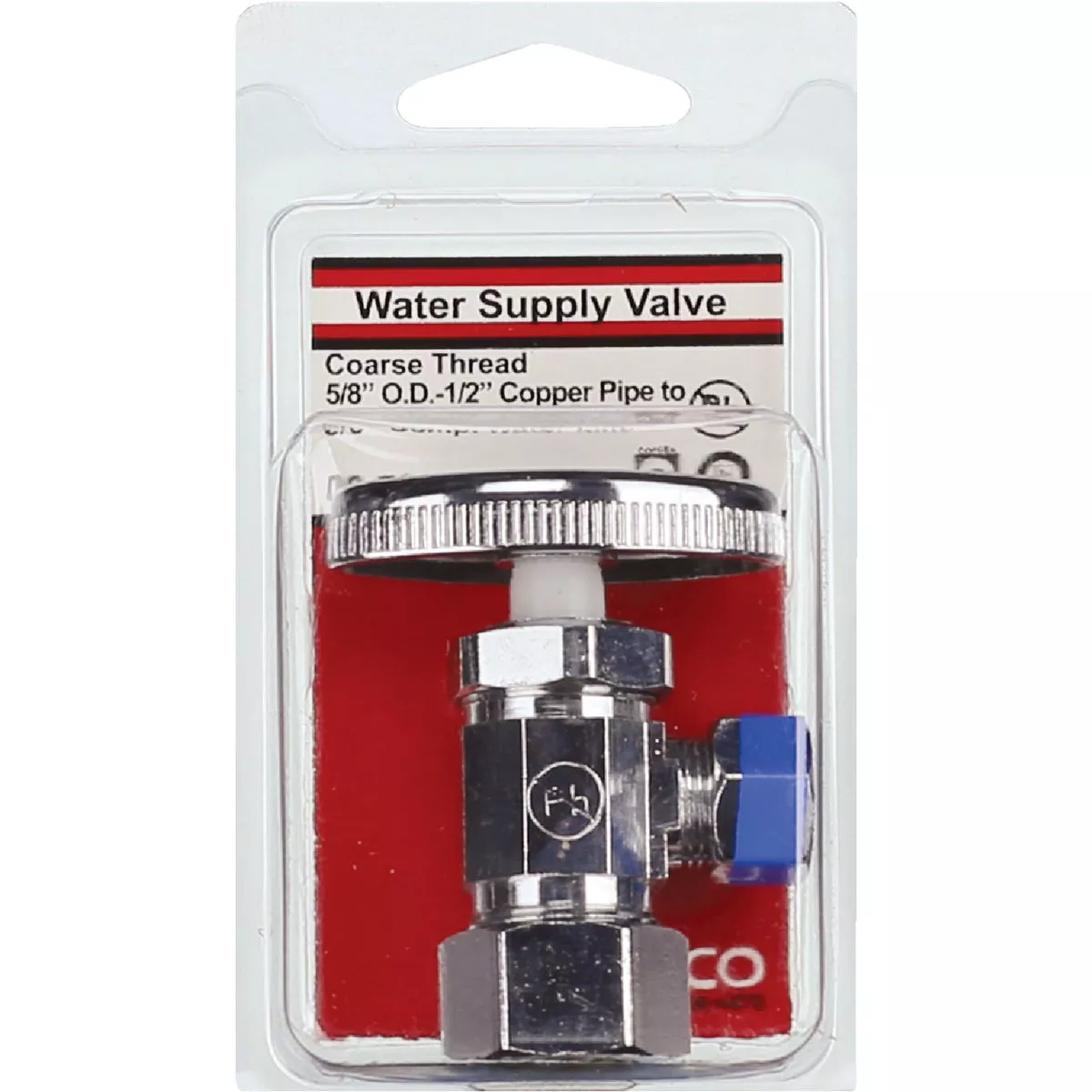 Lasco 5/8 In. CTComp Inlet x 3/8 In. Comp Outlet Multi Turn Style Angle Valve - photo 2