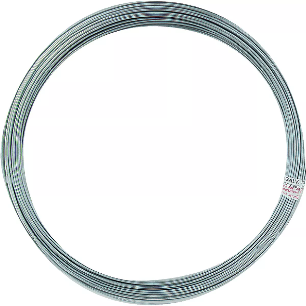 Hillman Anchor Wire 100 Ft. 14 Ga. Galvanized Steel Solid General Purpose Wire, Display Refill