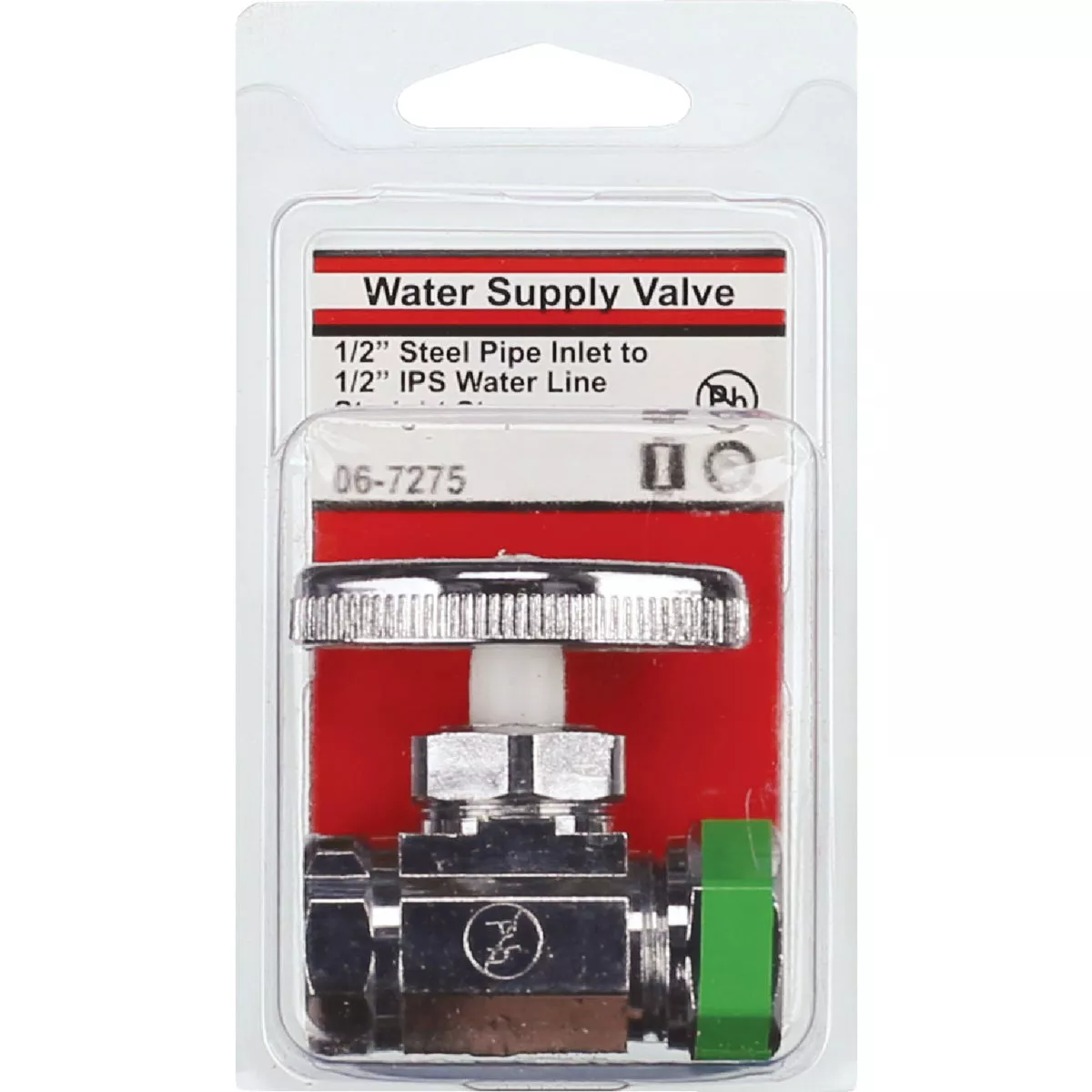 Lasco 1/2 In. FIP Inlet x 1/2 In. IP Outlet Brass Straight Valve - photo 2