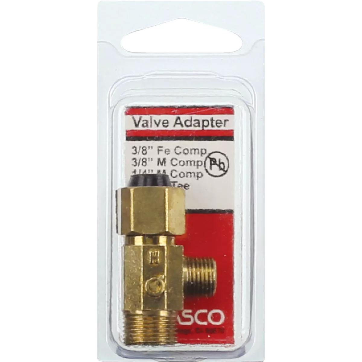 Lasco 3/8 In. FC Inlet x 3/8 In.C Outlet x 1/4 In.C Outlet Brass Extender Tee - photo 2