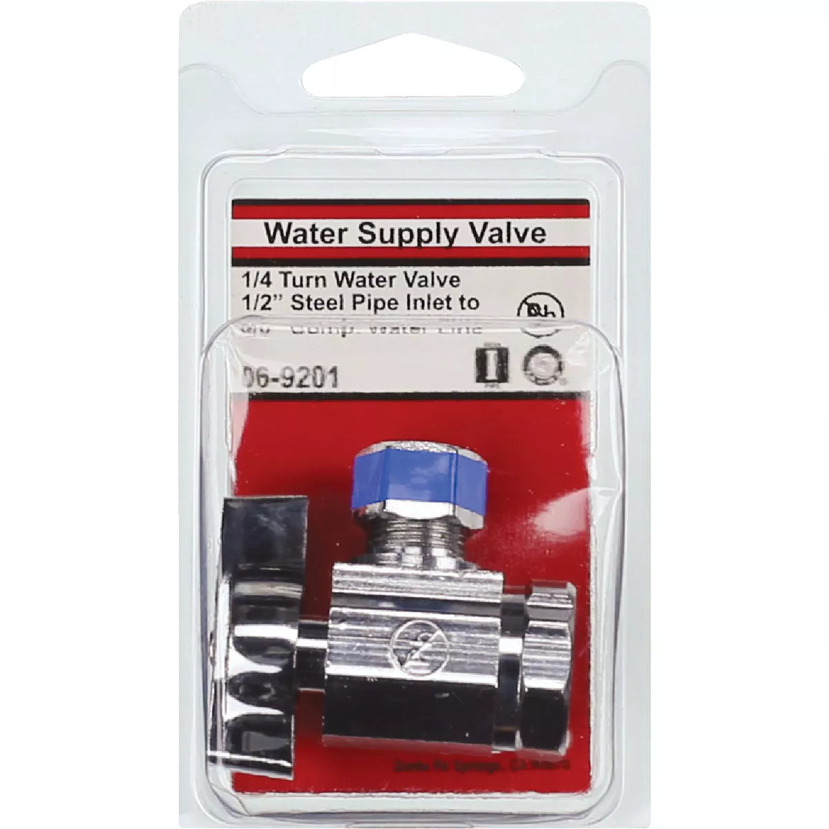 Lasco 1/2 In. IP Inlet x 3/8 In. C Outlet 1/4 Turn Angle Valve - photo 2