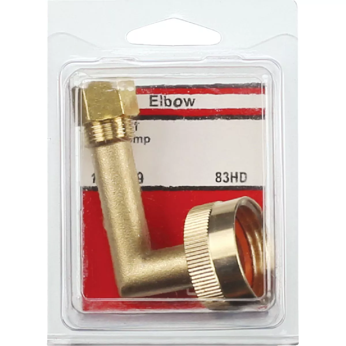 Lasco 3/4 In. FHT Swivel x 3/8 C 90 Deg. Compression Brass Elbow (1/4 Bend) - photo 2