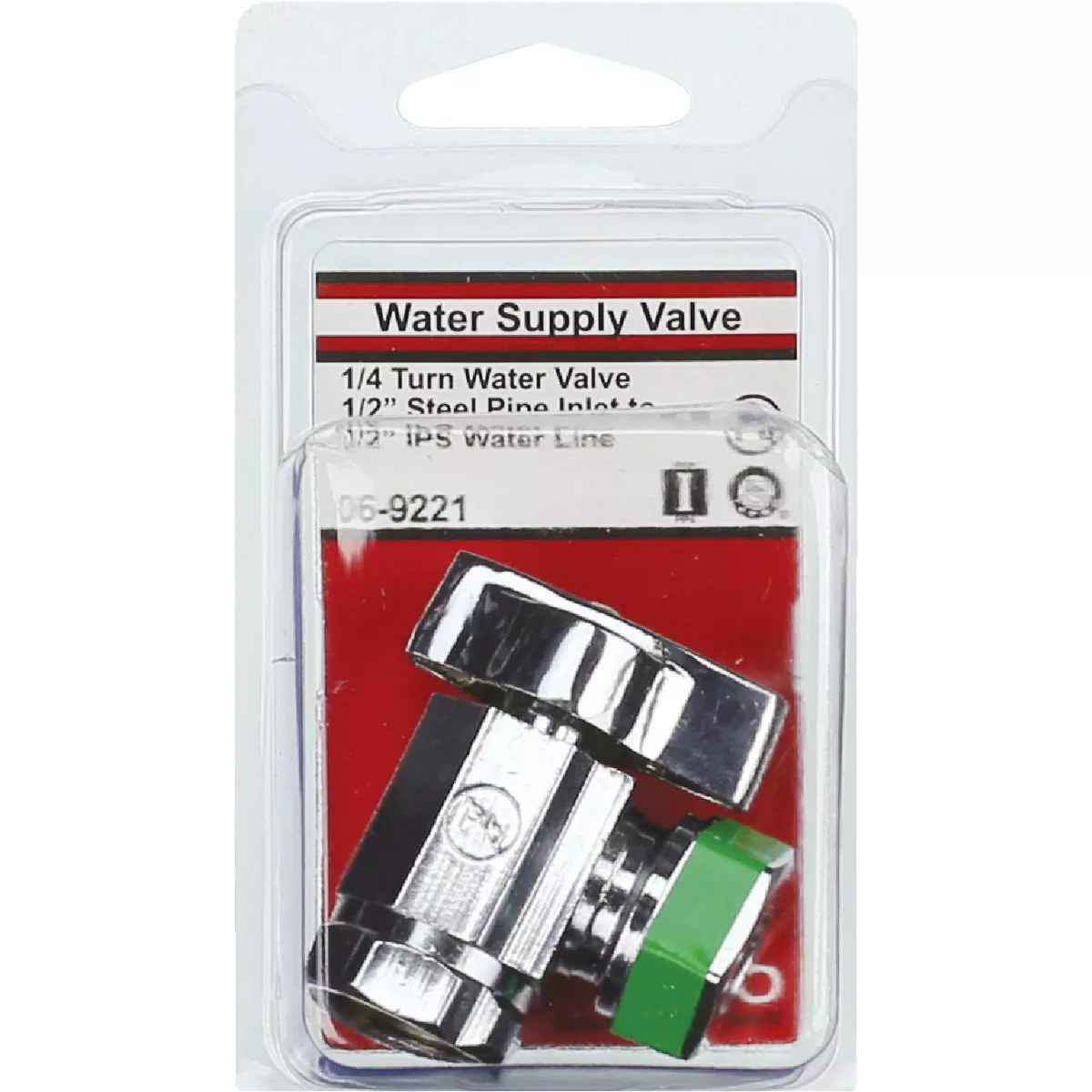 Lasco 1/2 In. IP Inlet x 1/2 In. IP Outlet 1/4 Turn Angle Valve - photo 2
