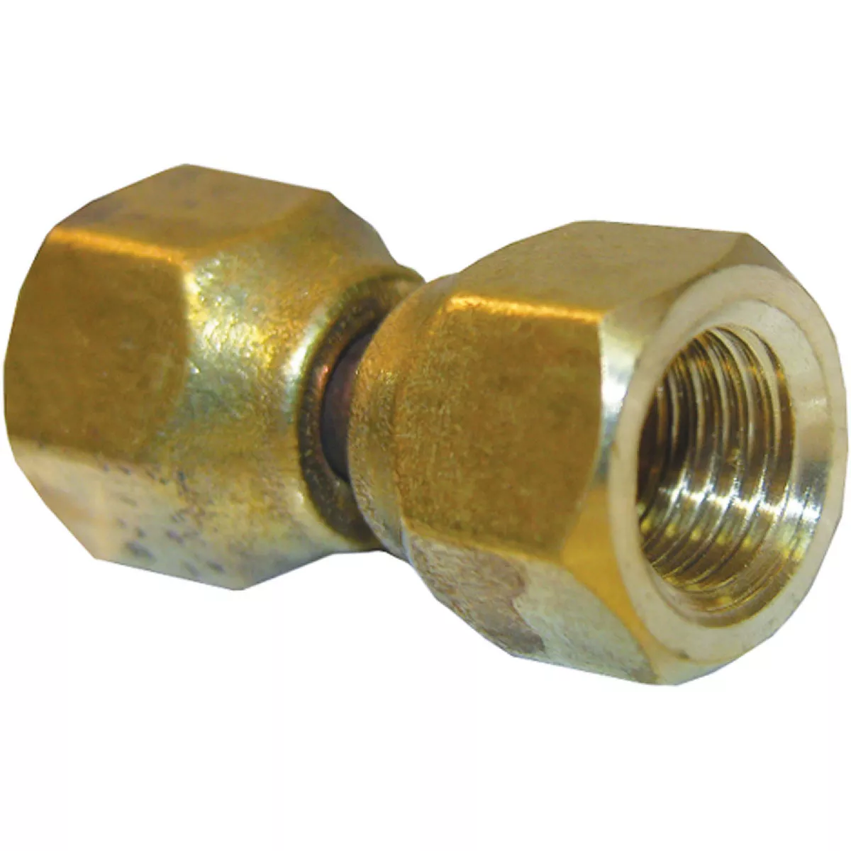 Lasco 1/4 In. Brass Flare Swivel Union