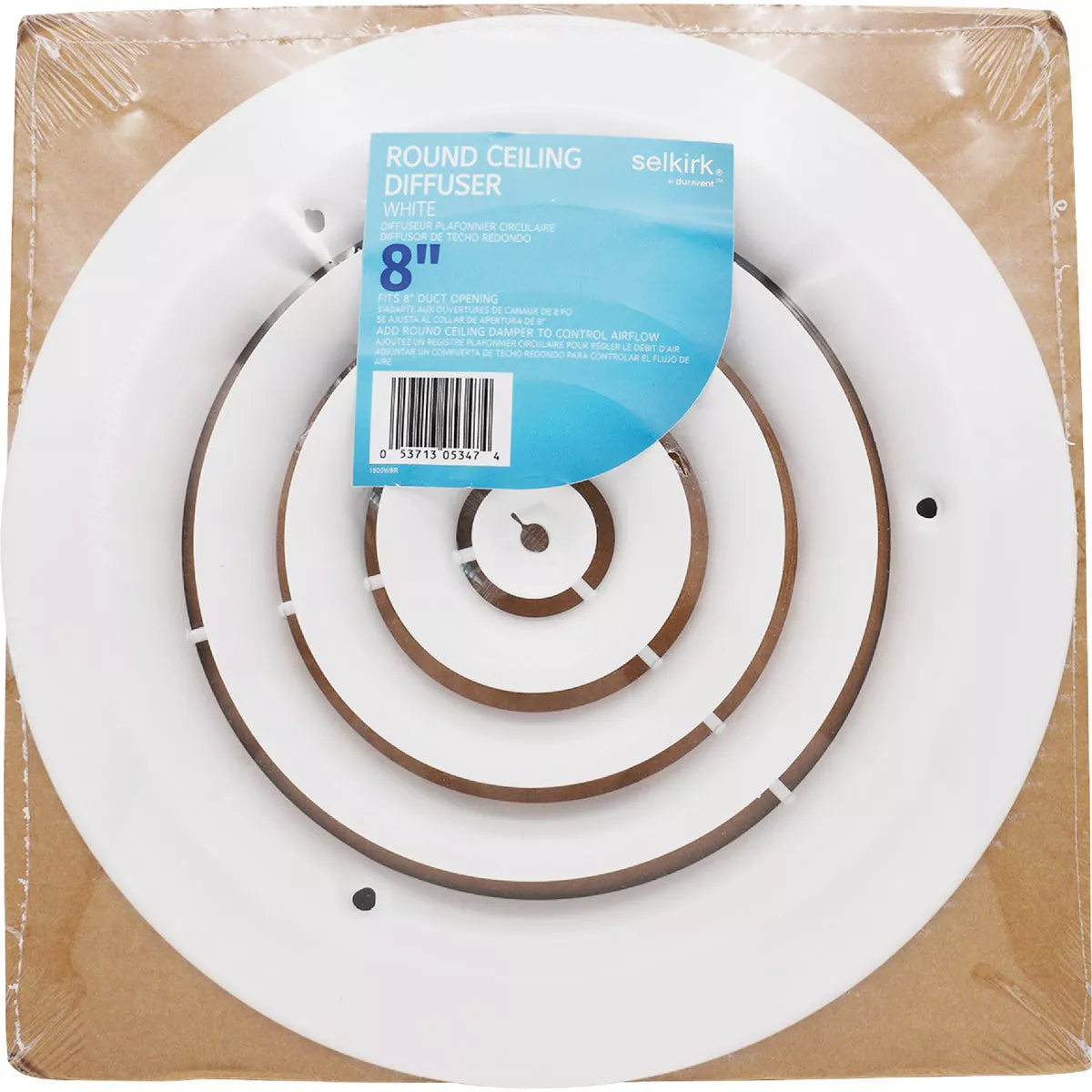 Selkirk 8 In. Round Ceiling Diffuser - photo 3