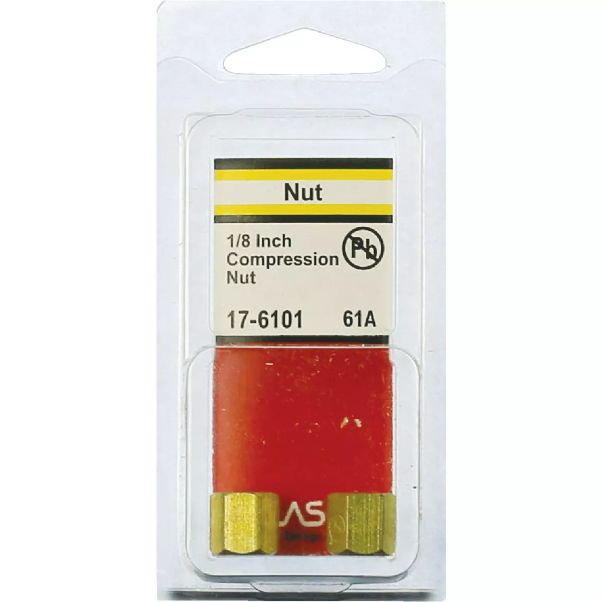 Lasco 1/8 In. Brass Compression Nut (2-Pack) | Do it Best