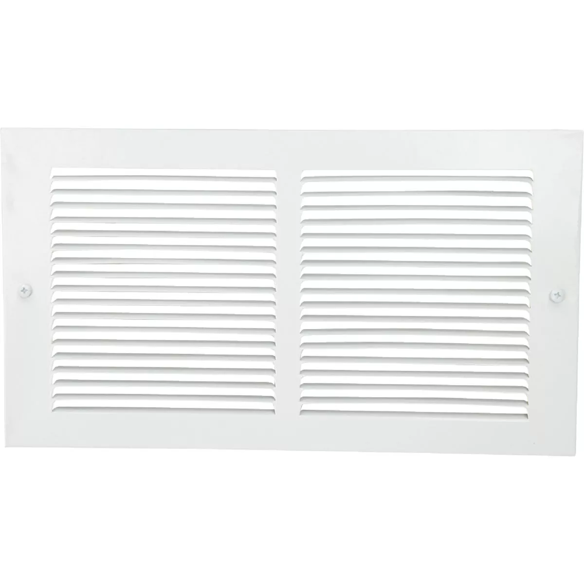 Home Impressions 6 In. x 12 In. White Steel Baseboard Grille - photo 2