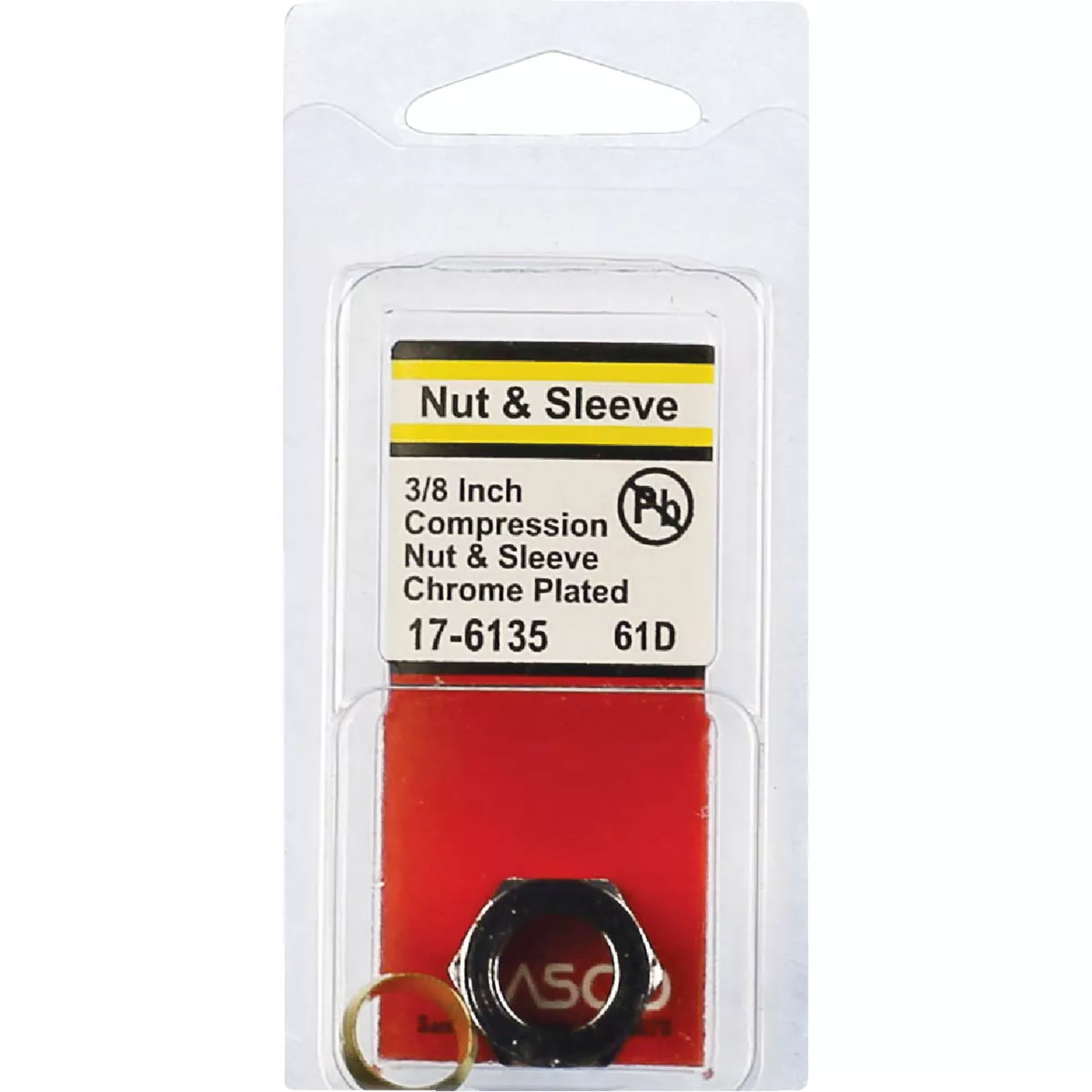 Lasco 3/8 In. Compression Nut and Sleeve - photo 2