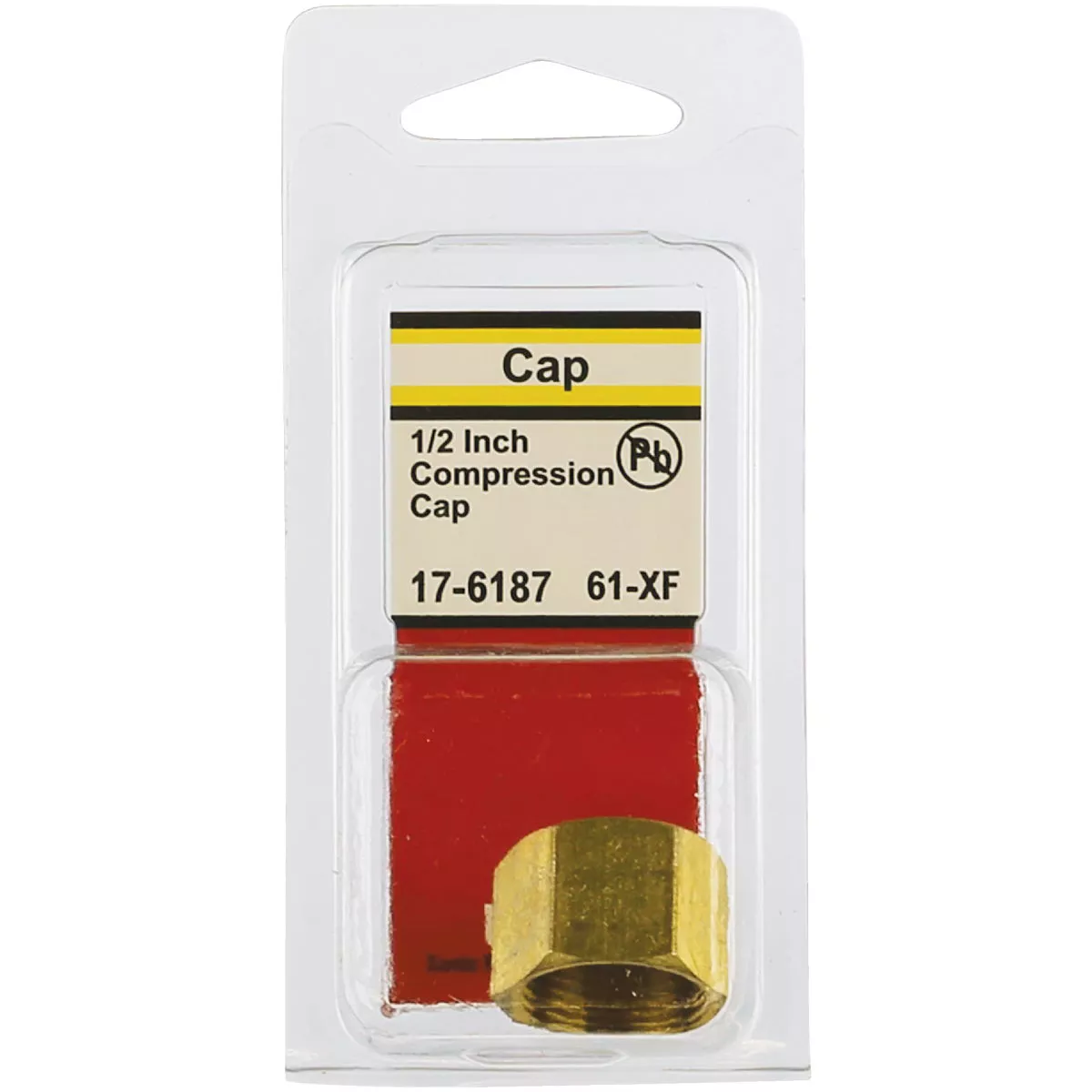 Lasco 1/2 In. Brass Compression Cap | True Value Hardware