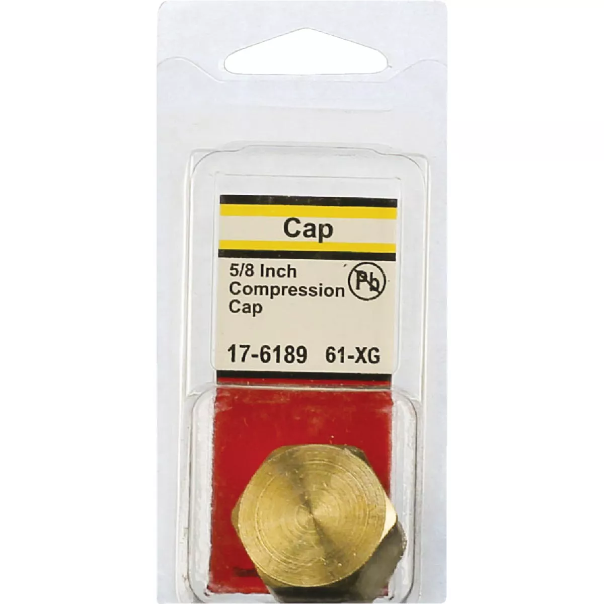 Lasco 5/8 In. Brass Compression Cap | True Value Hardware
