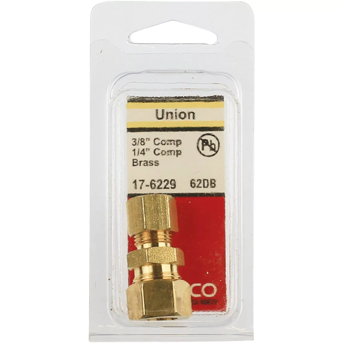 Lasco 3/8 In. x 1/4 In. Brass Reducing Compression Union - photo 2