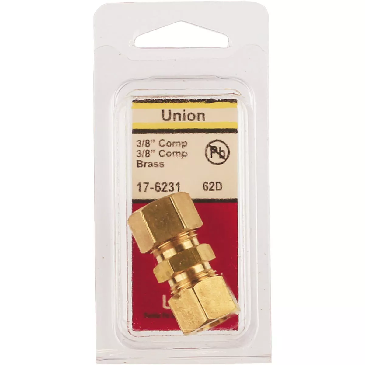 Lasco 3/8 In. x 3/8 In. Brass Compression Union - photo 2