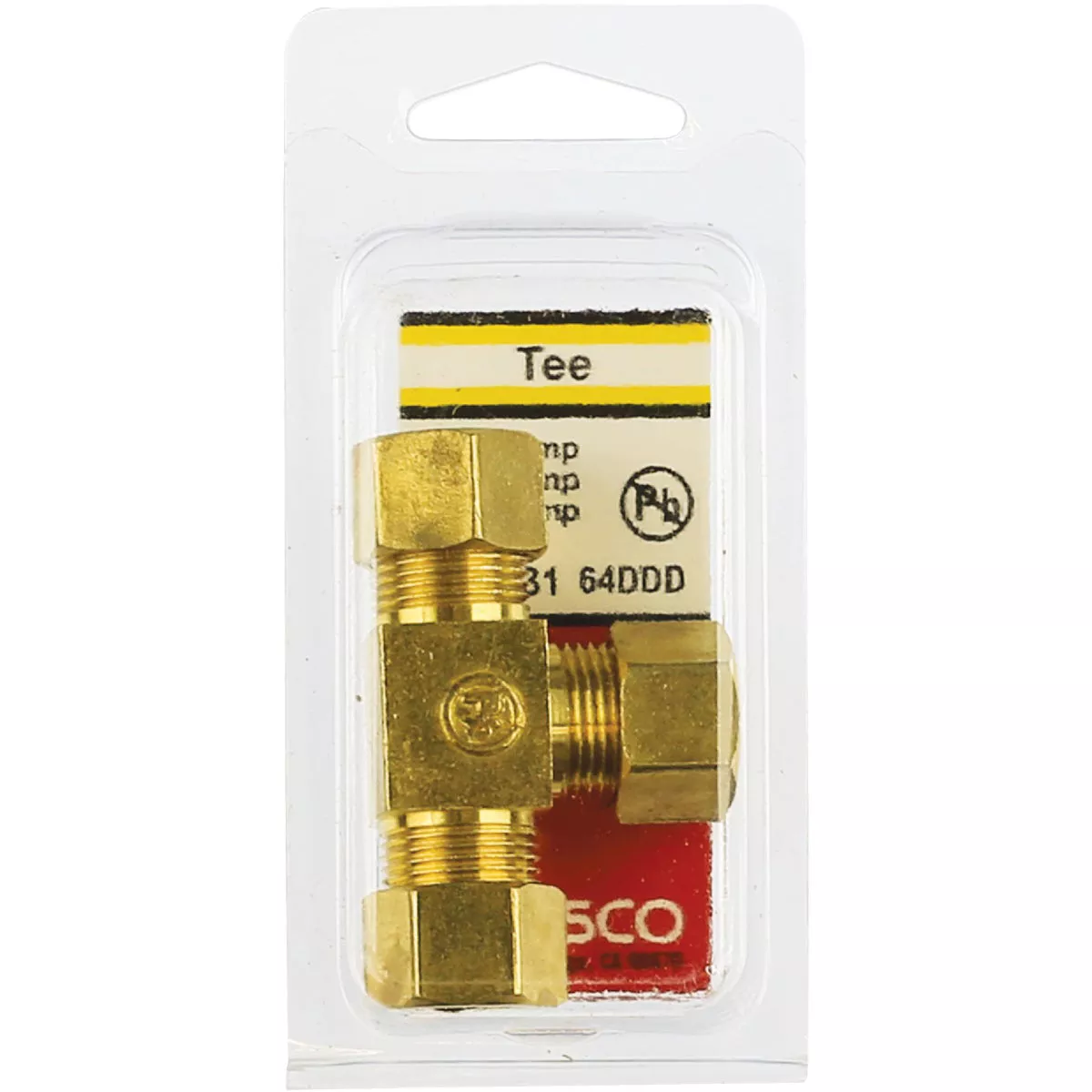 Lasco 3/8 In. x 3/8 In. x 3/8 In. Compression Brass Tee - photo 2