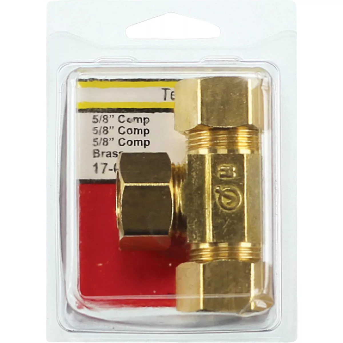 Lasco 5/8 In. x 5/8 In. x 5/8 In. Compression Brass Tee - photo 2