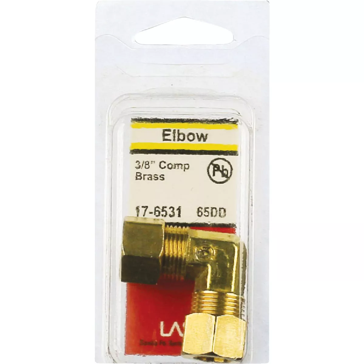 Lasco 3/8 In. 90 Deg. Compression Brass Elbow (1/4 Bend) - photo 2