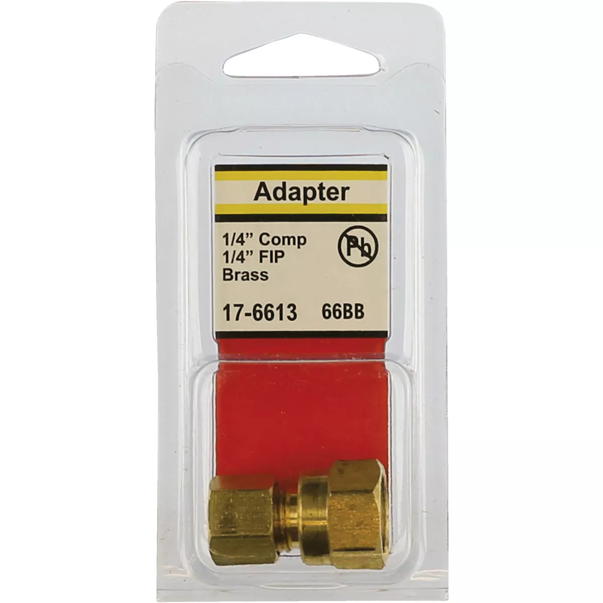 Lasco 1/4 In. C x 1/4 In. FPT Brass Compression Adapter - photo 2