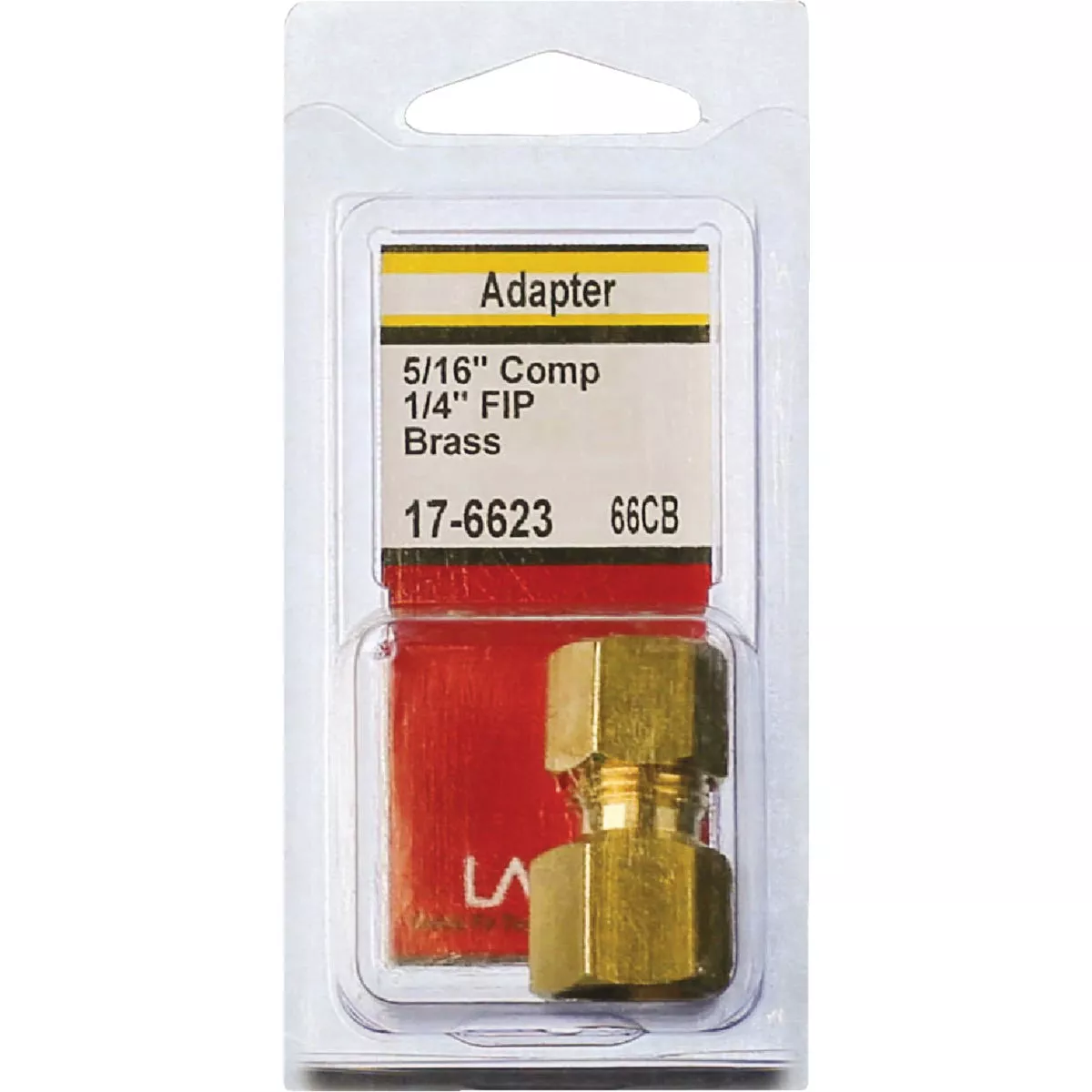 Lasco 5/16 In. C x 1/4 In. FPT Brass Compression Adapter - photo 2