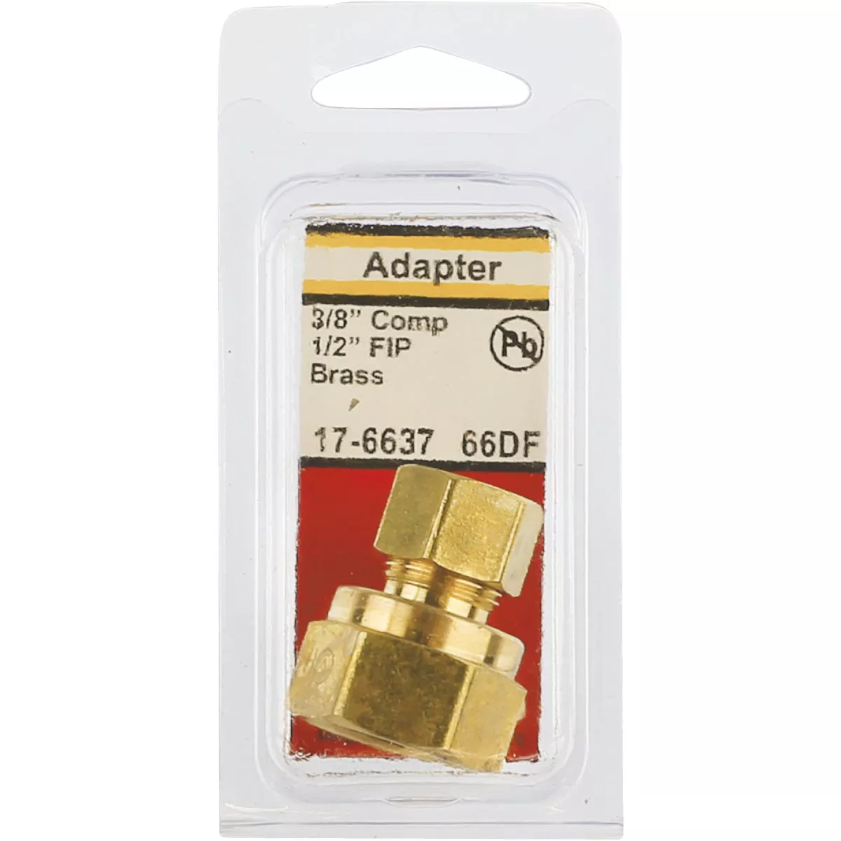Lasco 3/8 In. C x 1/2 In. FPT Brass Compression Adapter - photo 2