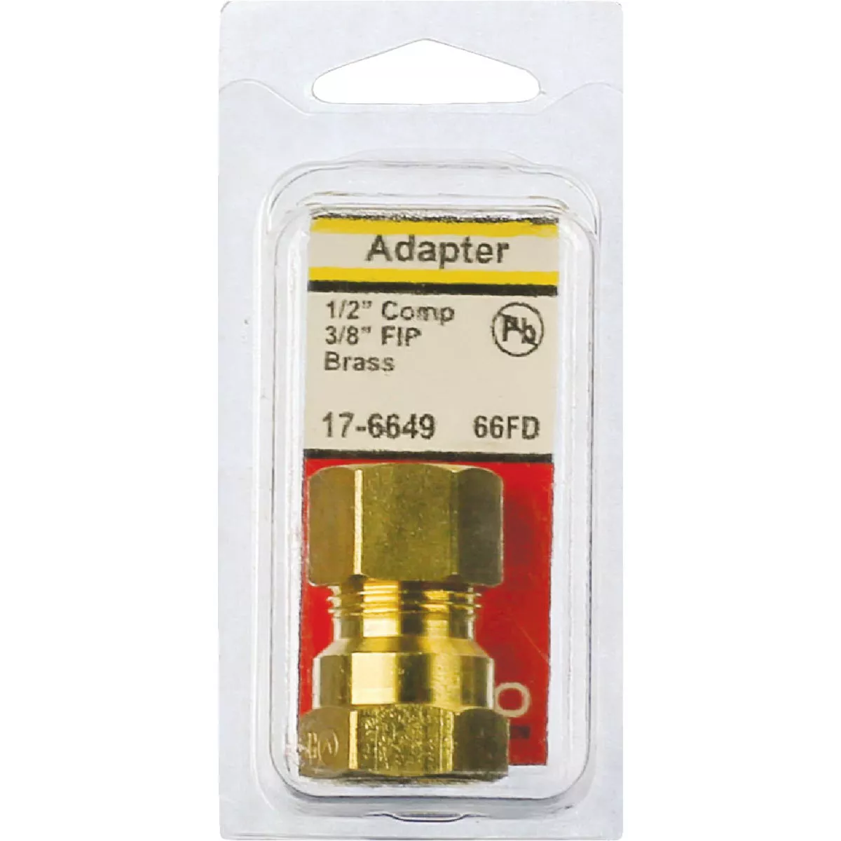 Lasco 1/2 In. C x 3/8 In. FPT Brass Compression Adapter - photo 2