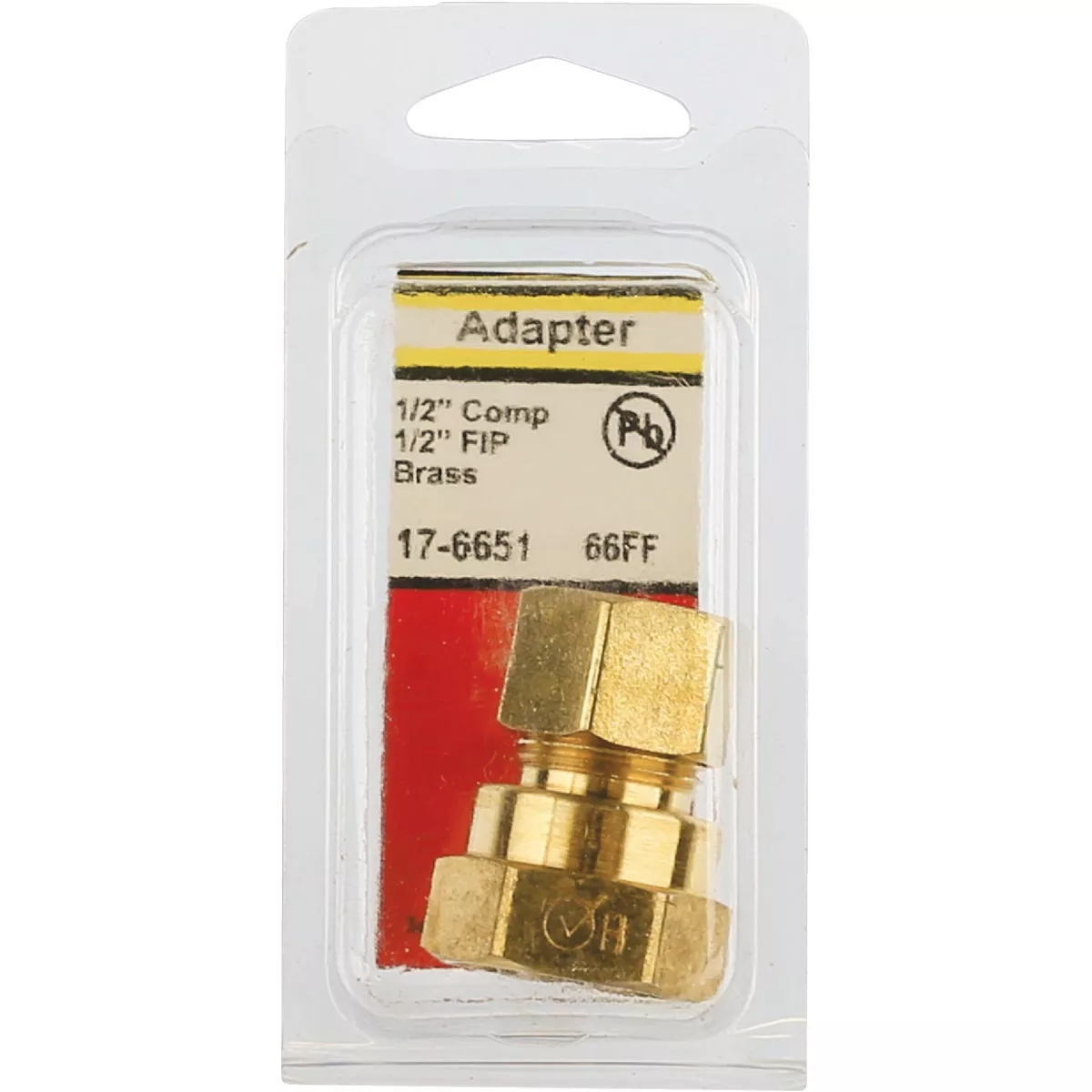 Lasco 1/2 In. C x 1/2 In. FPT Brass Compression Adapter - photo 2