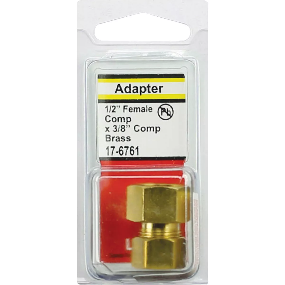 Lasco 1/2 In. FC x 3/8 In. MC Brass Compression Adapter - photo 2