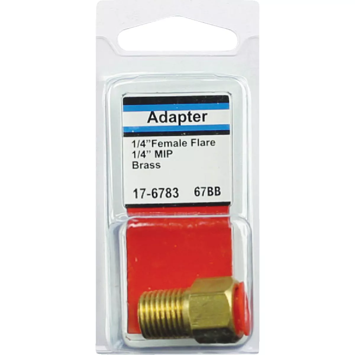 Lasco 1/4 In. F x 1/4 In. MPT Brass Flare Adapter - photo 2
