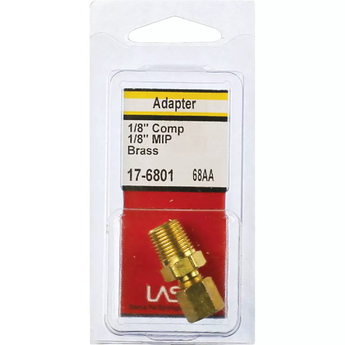 Lasco 1/8 In. C x 1/8 In. MPT Brass Compression Adapter - photo 2