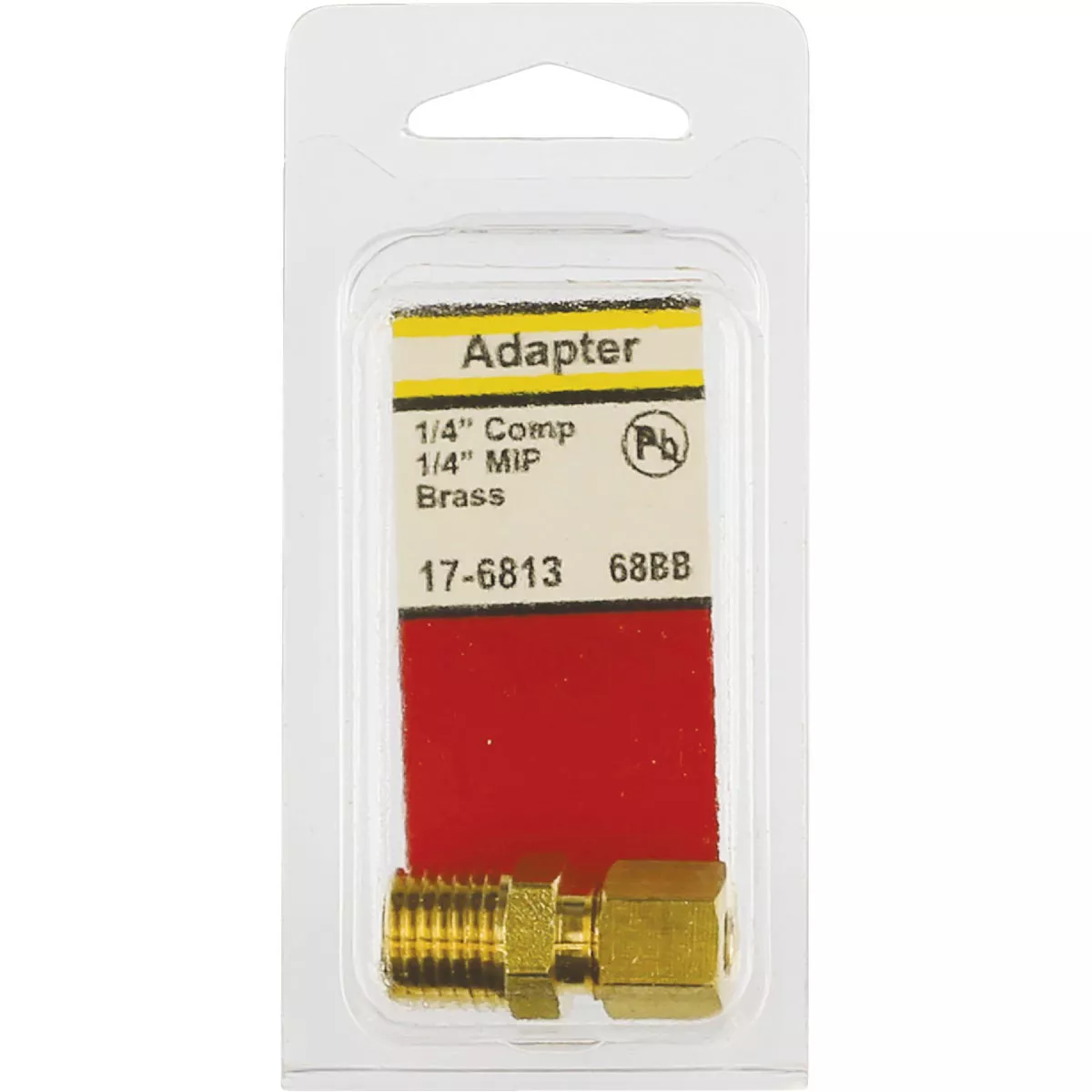 Lasco 1/4 In. C x 1/4 In. MPT Brass Compression Adapter - photo 2
