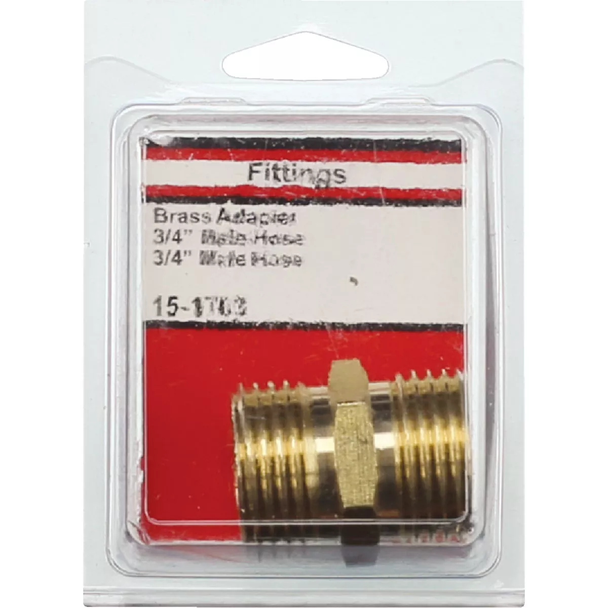 Lasco 3/4 In. MHT X 3/4 In. MHT Brass Adapter - photo 2
