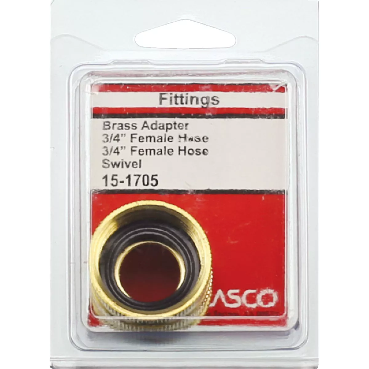 Lasco 3/4 In. FHT x 3/4 In. FHT Brass Adapter - photo 2