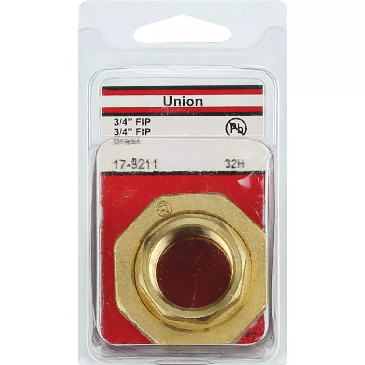 Lasco 3/4 In. FPT x 3/4 In. FPT Red Brass Threaded Union - photo 2