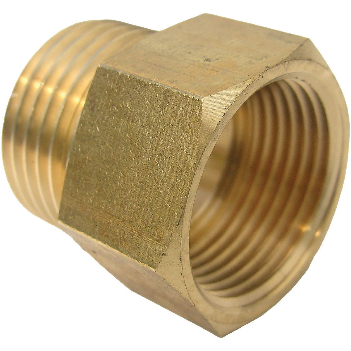 Brass 3/4-in MHT x 3/4-in FIP Adapter