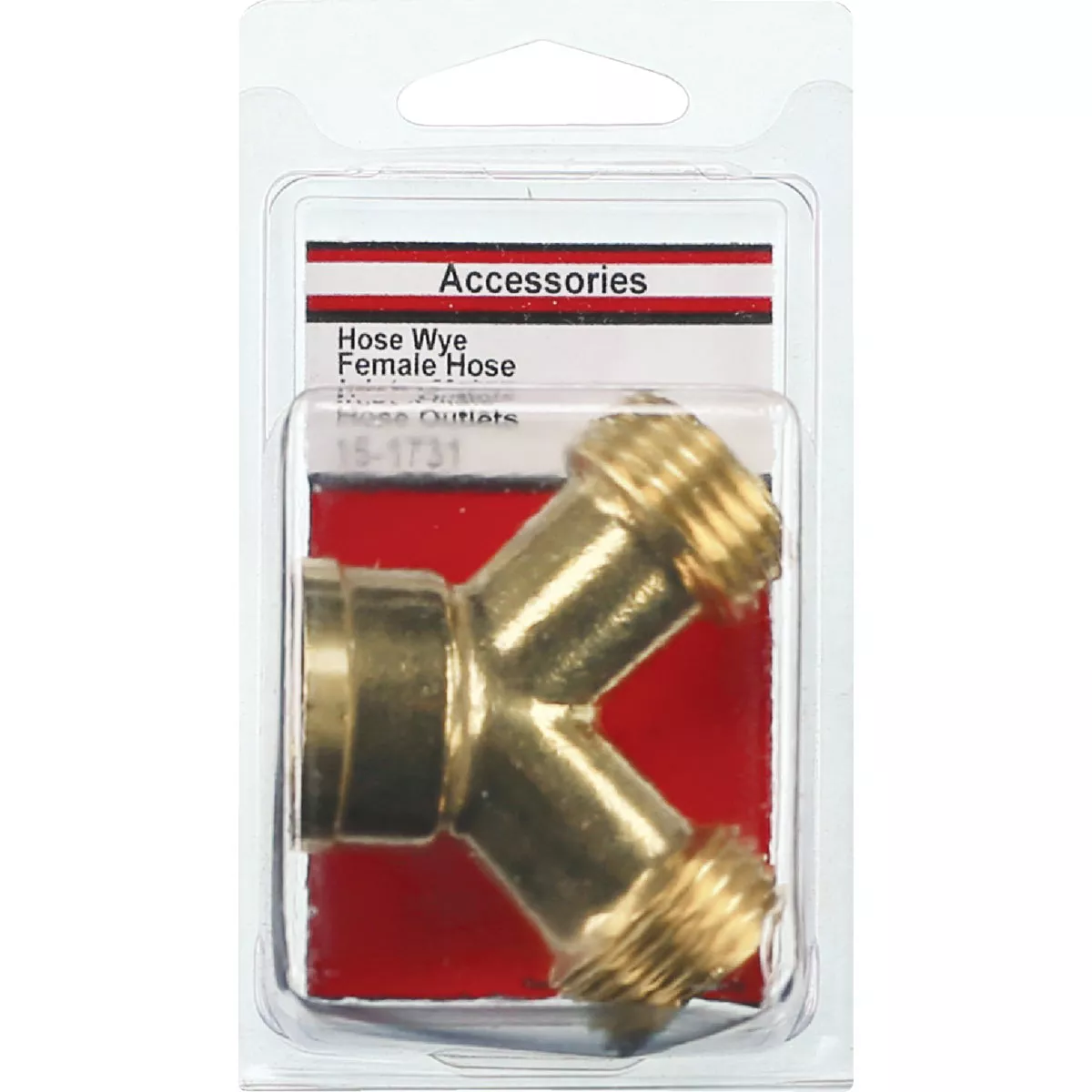 Lasco 3/4 In. MNT x 3/4 In. MNH x 3/4 In. FNH Brass Wye Hose Connector - photo 2