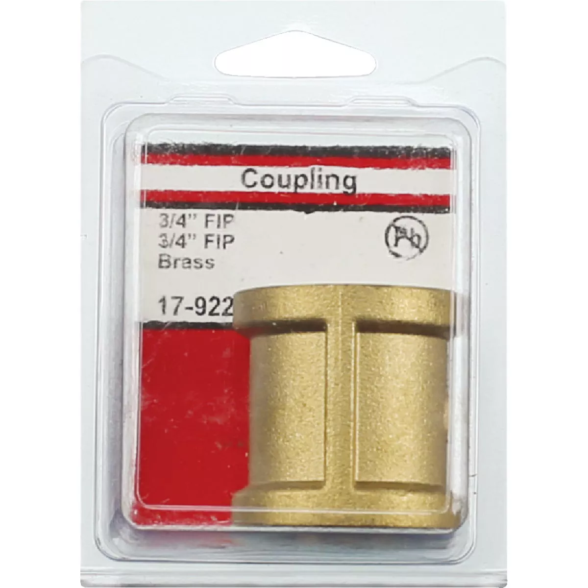 Lasco 3/4 In. FPT x 3/4 In. FPT Red Brass Coupling - photo 2