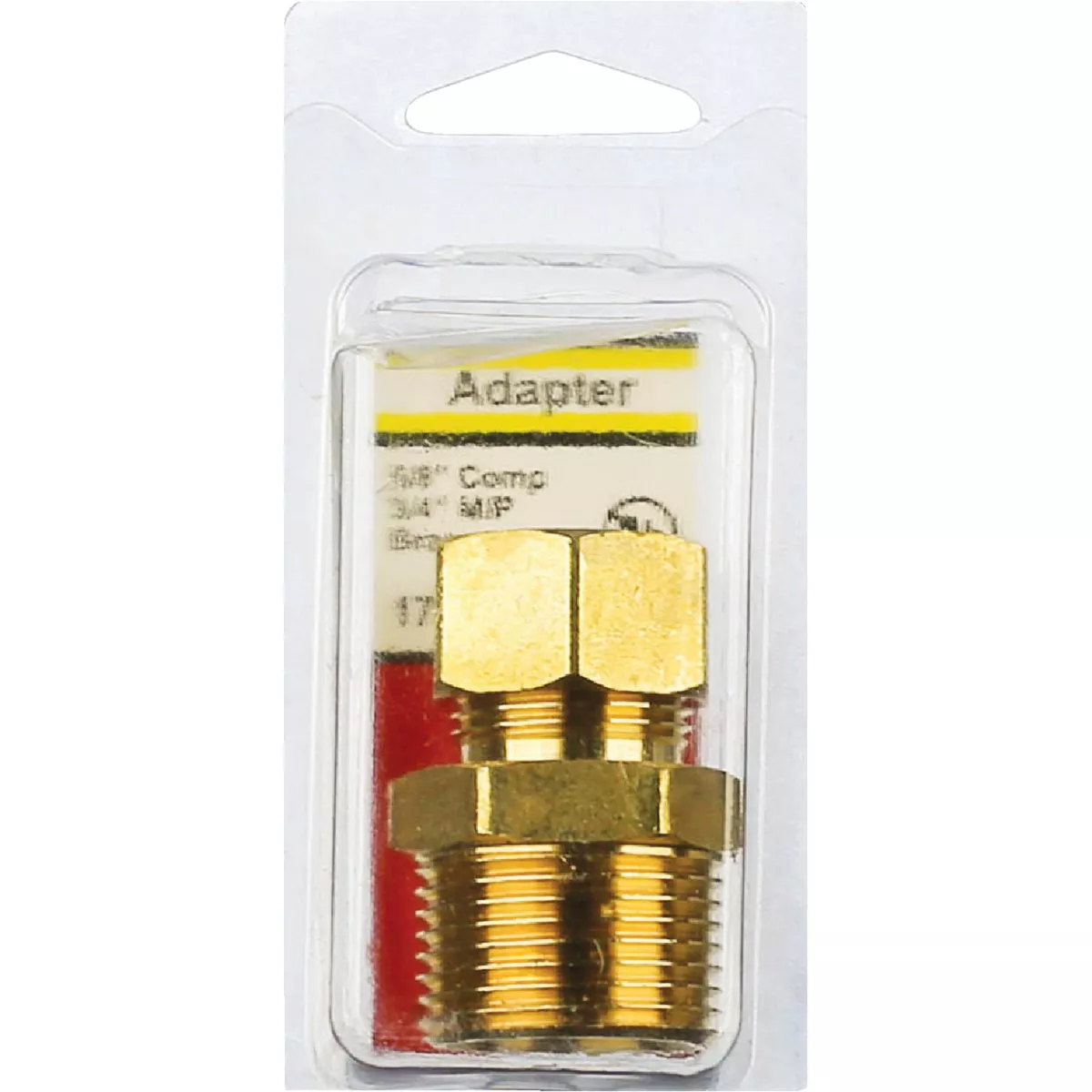 Lasco 5/8 In. C x 3/4 In. MPT Brass Compression Adapter - photo 2