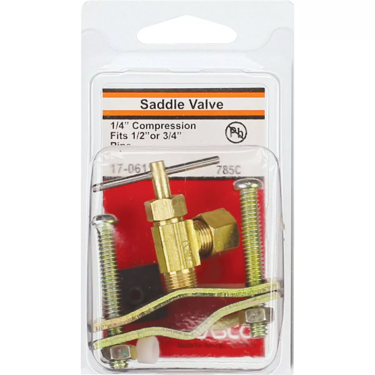 Lasco Compression Outlet Brass Saddle Needle Valve - photo 2