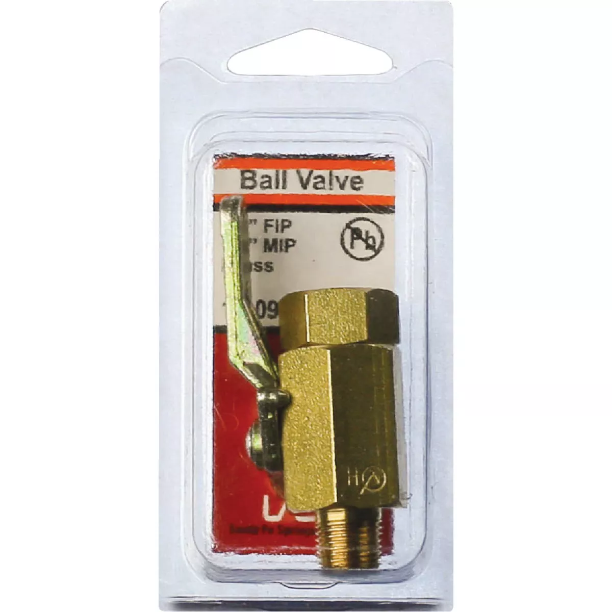 Lasco 1/8 In. FIP x 1/8 In. MIP Brass Threaded Ball Valve - photo 2