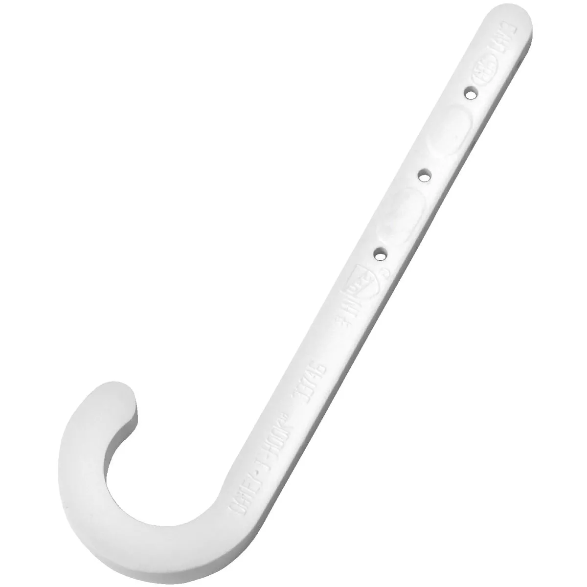 Oatey 3/4 In. x 4 In. ABS J-Hook Pipe Hook (6-Pack)