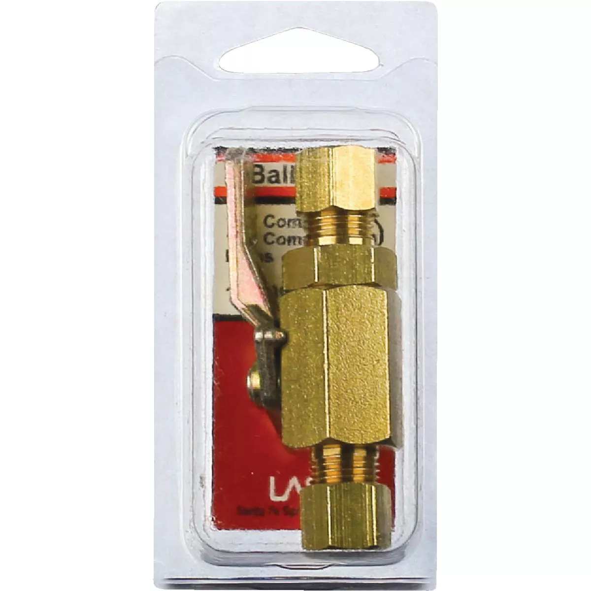 Lasco 1/4 In. C x 1/4 In. C Brass Compression Ball Valve - photo 2