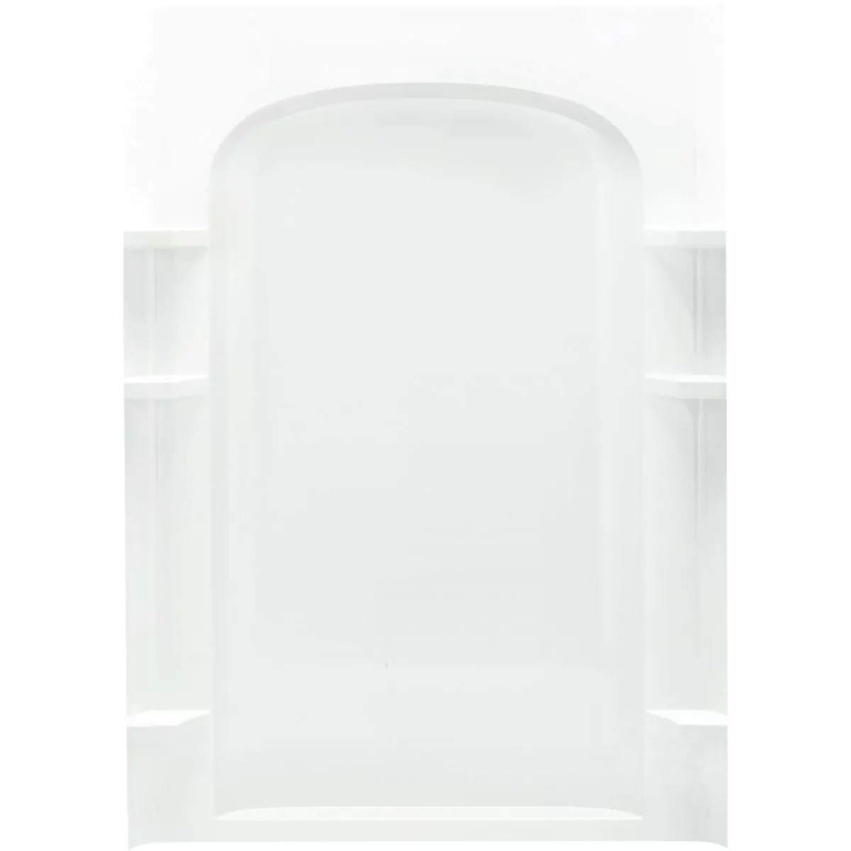 Sterling Ensemble Curve 48 In. W x 72-1/2 In. H 1-Piece Shower Back Wall in White - photo 2