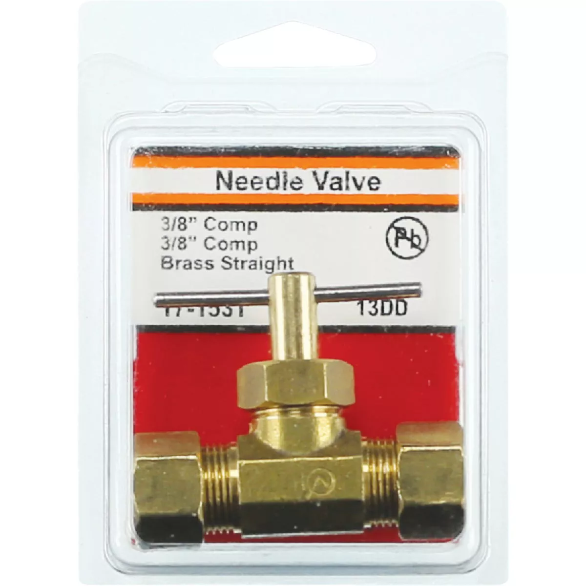 Lasco 3/8 In. C x 3/8 In. C Brass Straight Needle Valve - photo 2
