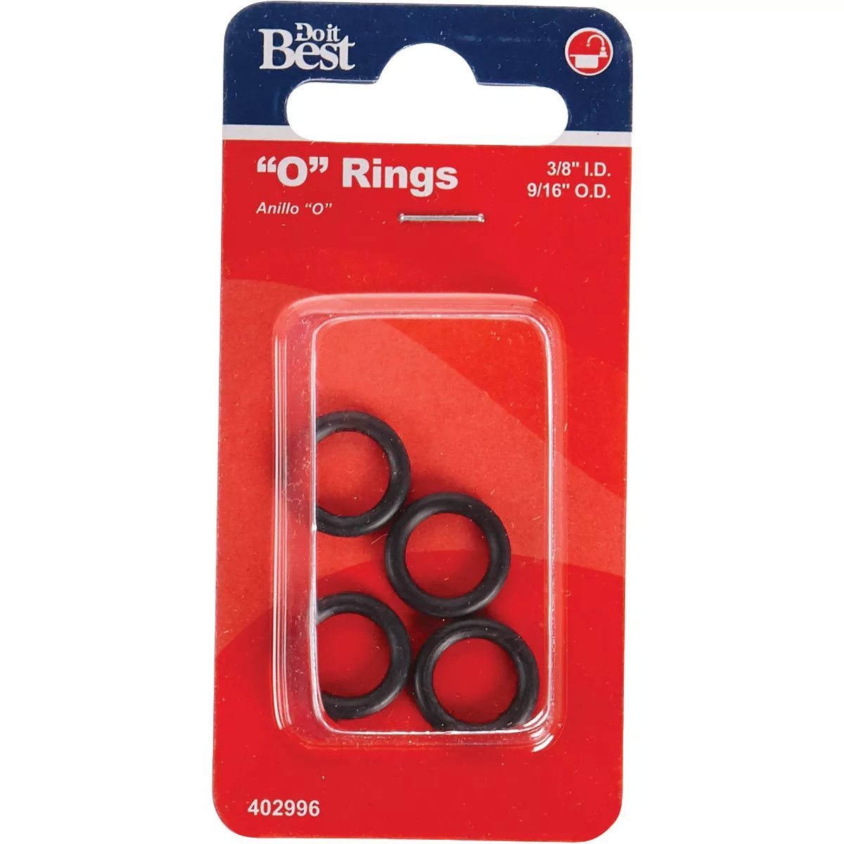 Do it Best 3/8 In. x 9/16 In. x 3/32 In. O-Ring (4 Ct.) - photo 2
