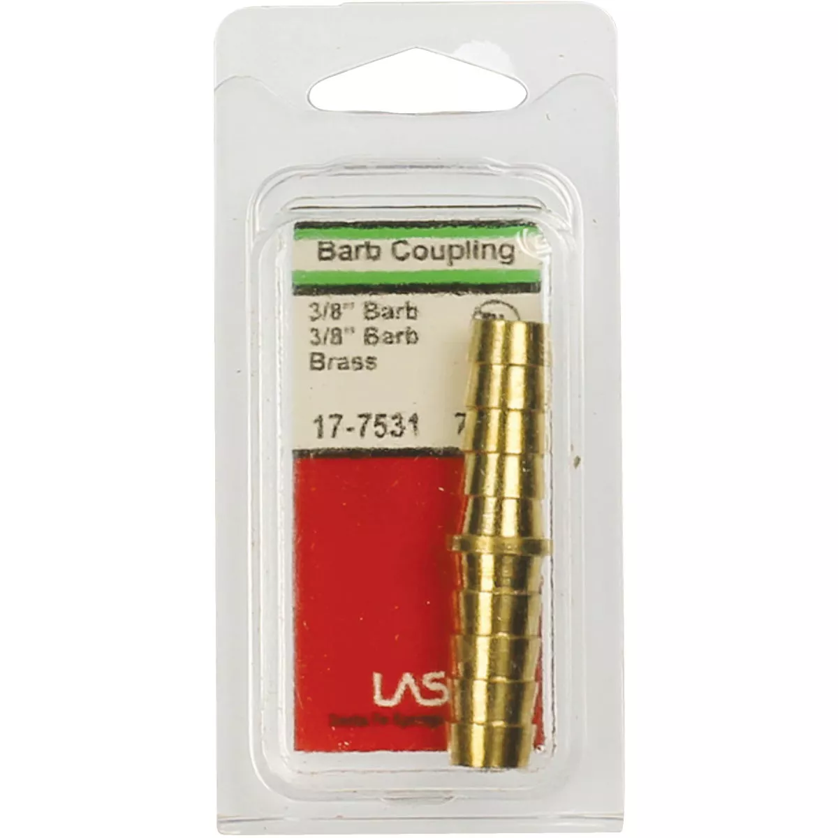 Lasco 3/8 In. Brass Hose Barb Coupling - photo 2