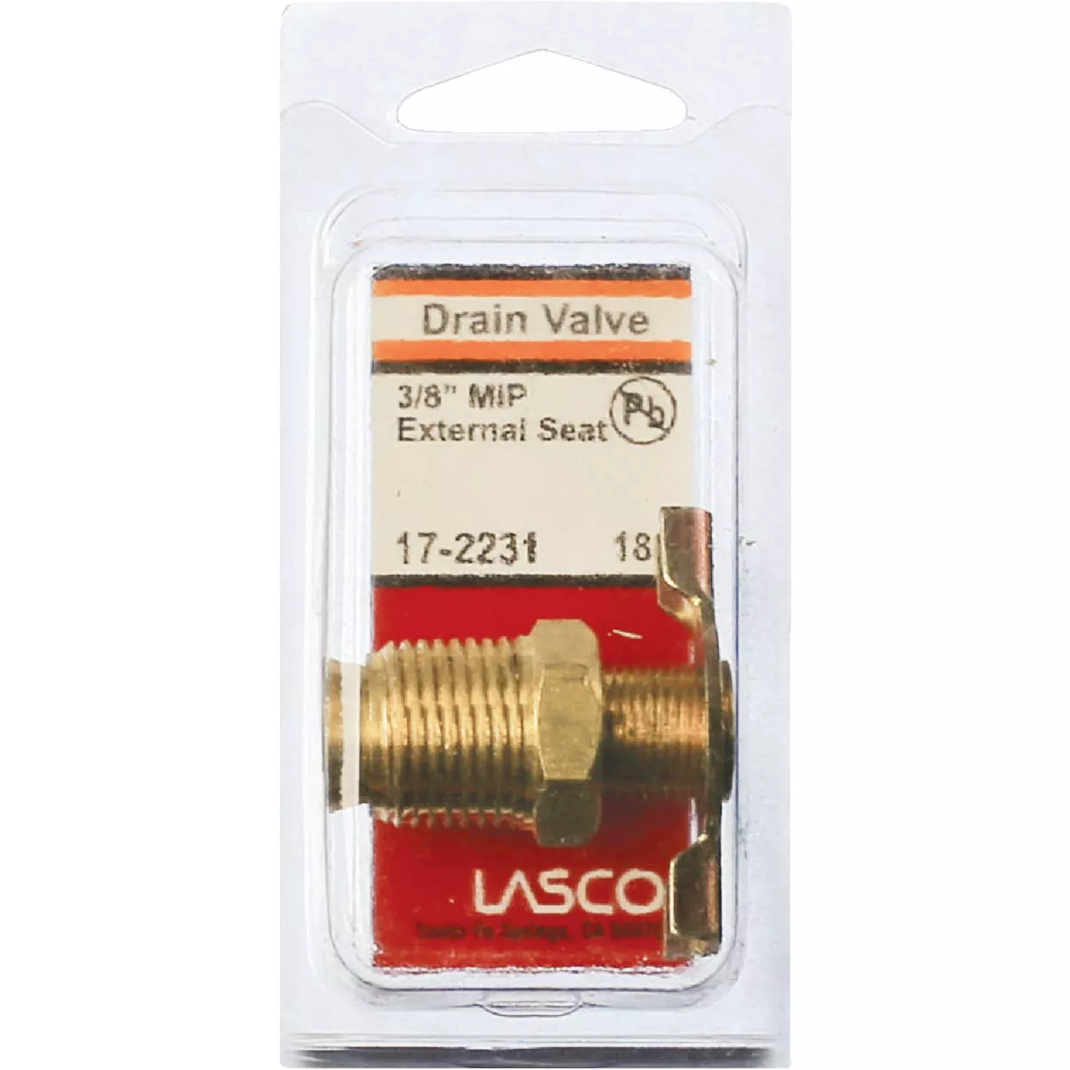 Lasco 3/8 In. MPT Brass 200 psi External Seat Drain Cock - photo 2