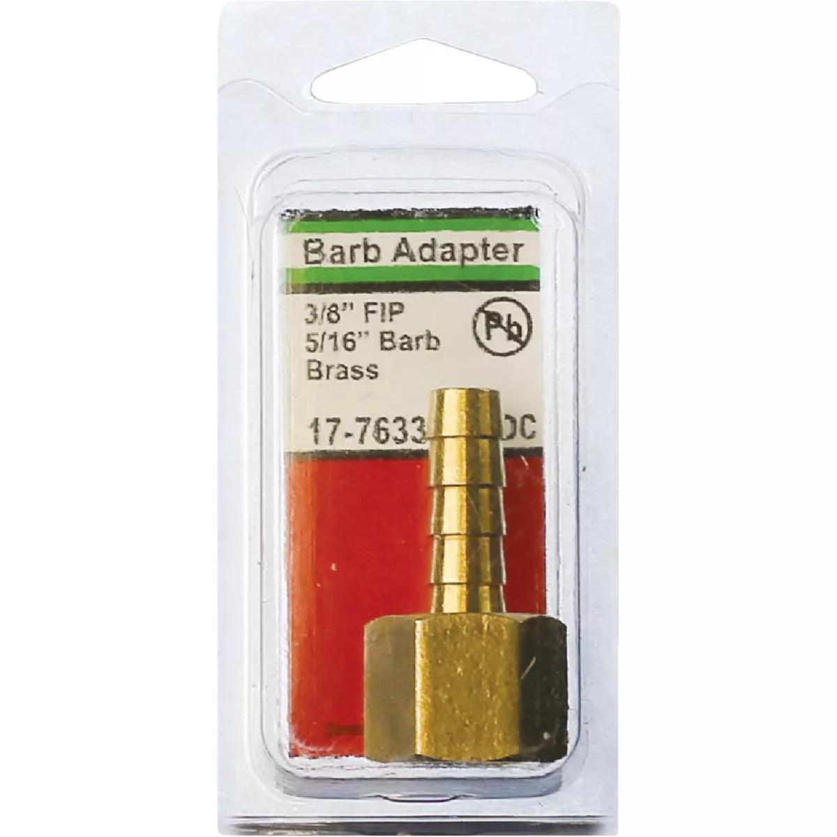 Lasco 3/8 In. FPT x 5/16 In. Brass Hose Barb Adapter - photo 2