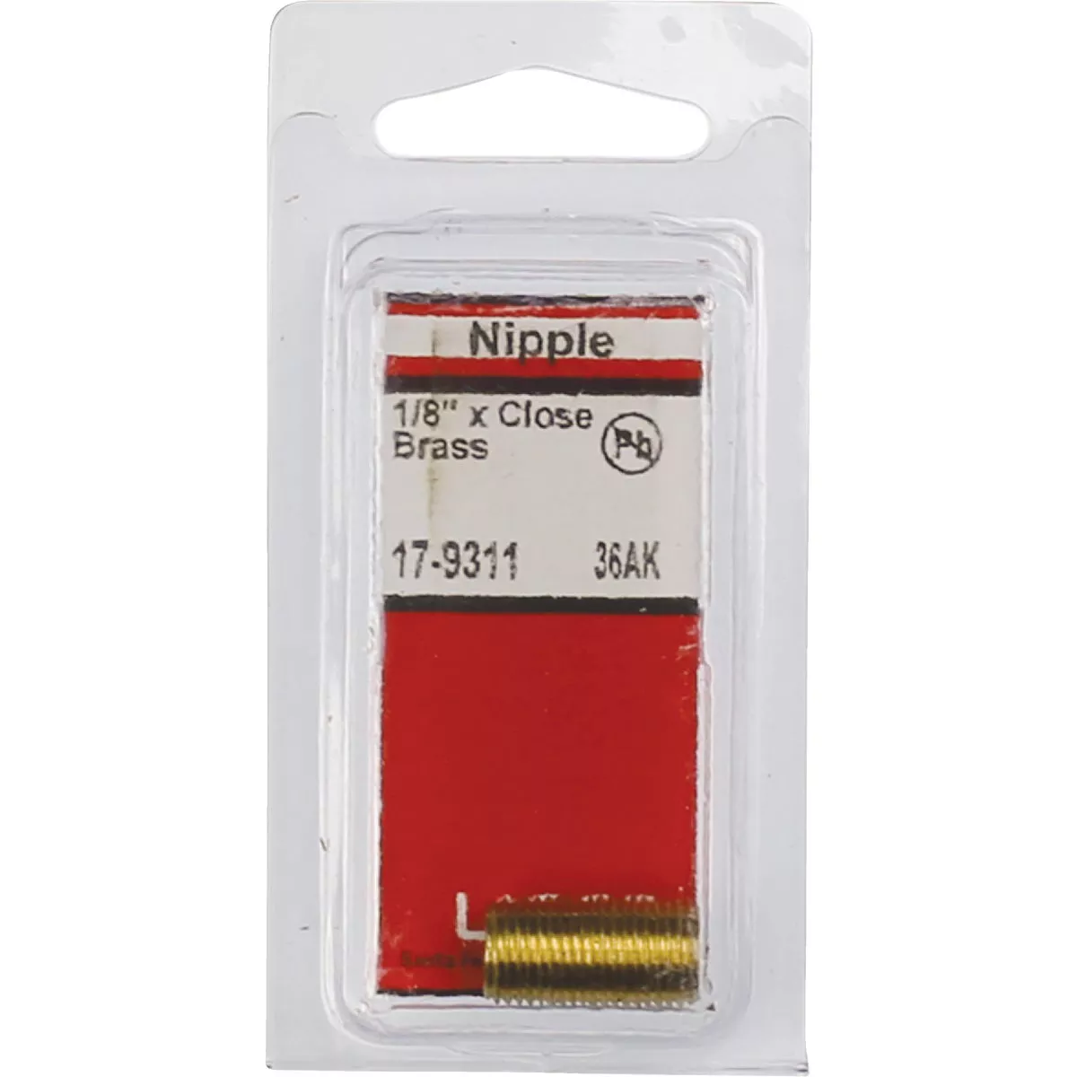 Lasco 1/8 In. x Close Brass Nipple - photo 2