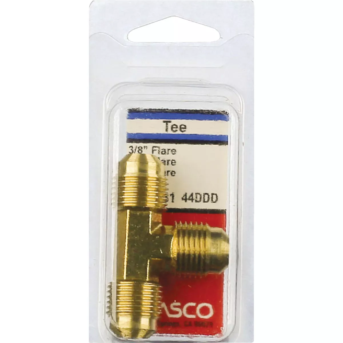 Lasco 3/8 In. M Flare Brass Tee - photo 2