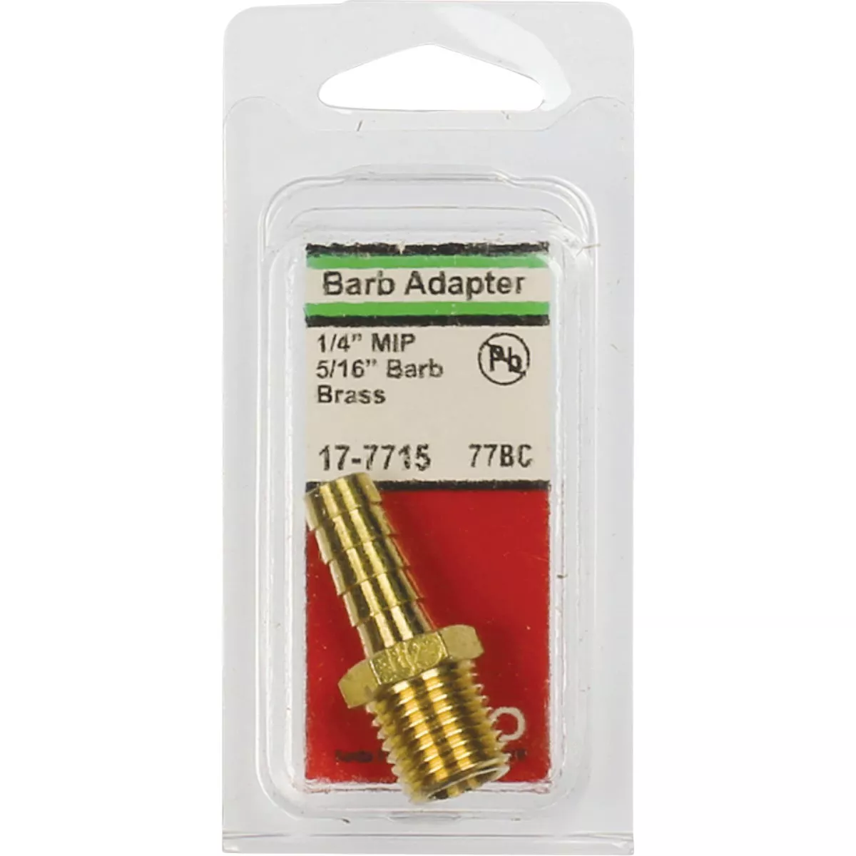 Lasco 1/4 In. MPT X 5/16 In. Brass Hose Barb Adapter - photo 2