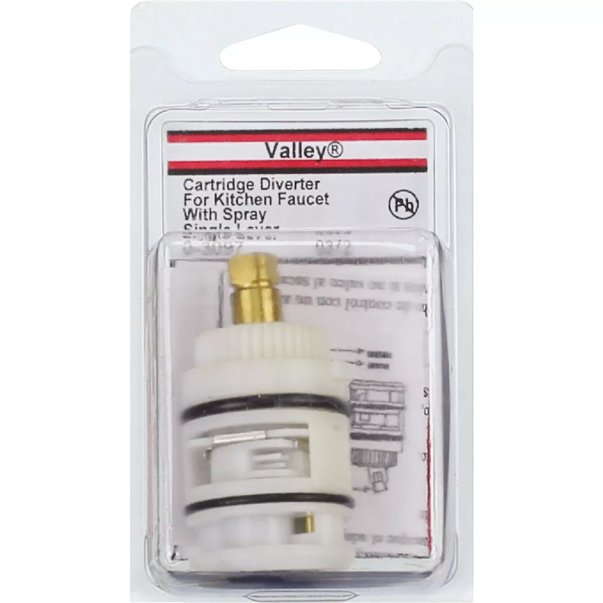 Lasco Valley No. 0372 Single Lever Faucet Cartridge with Diverter - photo 2